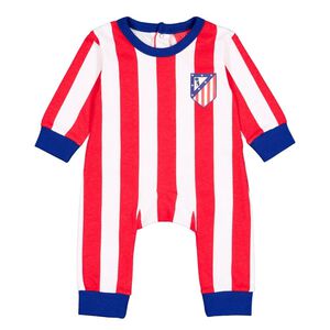 Baby Pajamas Red and White Stripes